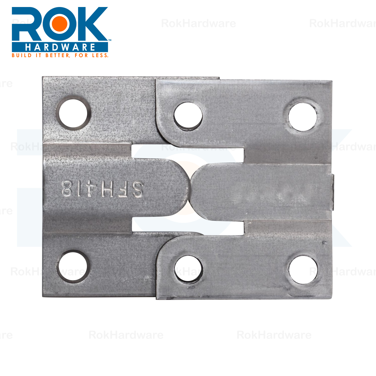 5 Pair Interlocking Flush Mount Z Clips with Mounting Screws for